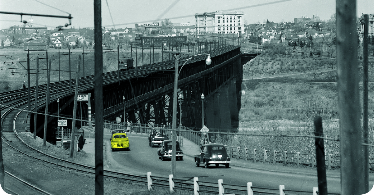 Car on bridge banner image