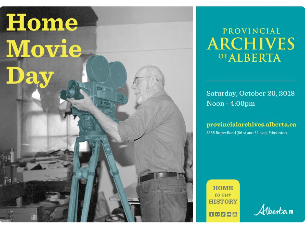 Home Movie Day poster - PAA Photo A15651B