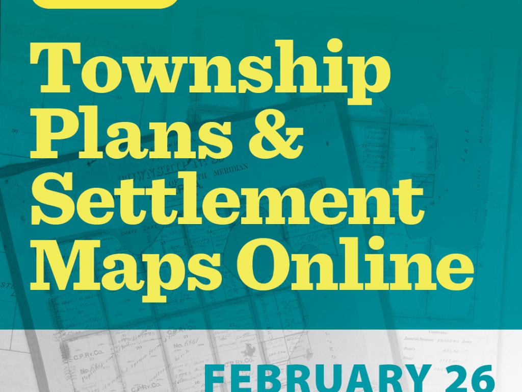 Township Plans & Settlement Maps Online event advertisement