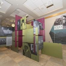 150 Firsts: How Alberta Changed Canada…Forever exhibit, Provincial Archives of Alberta
