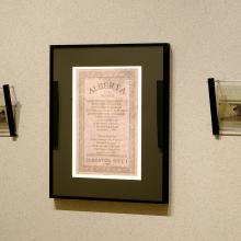 Inauguration Display, Provincial Archives of Alberta