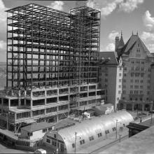 View of the Macdonald Hotel addition, 1951 <BR />Provincial Archives of Alberta Photo PA3098 <BR />Photographer unknown