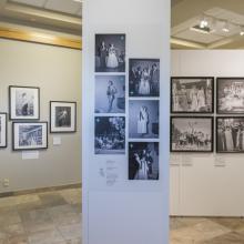 Image of the Prairie Royalty exhibit in place at the Provincial Archives of Alberta